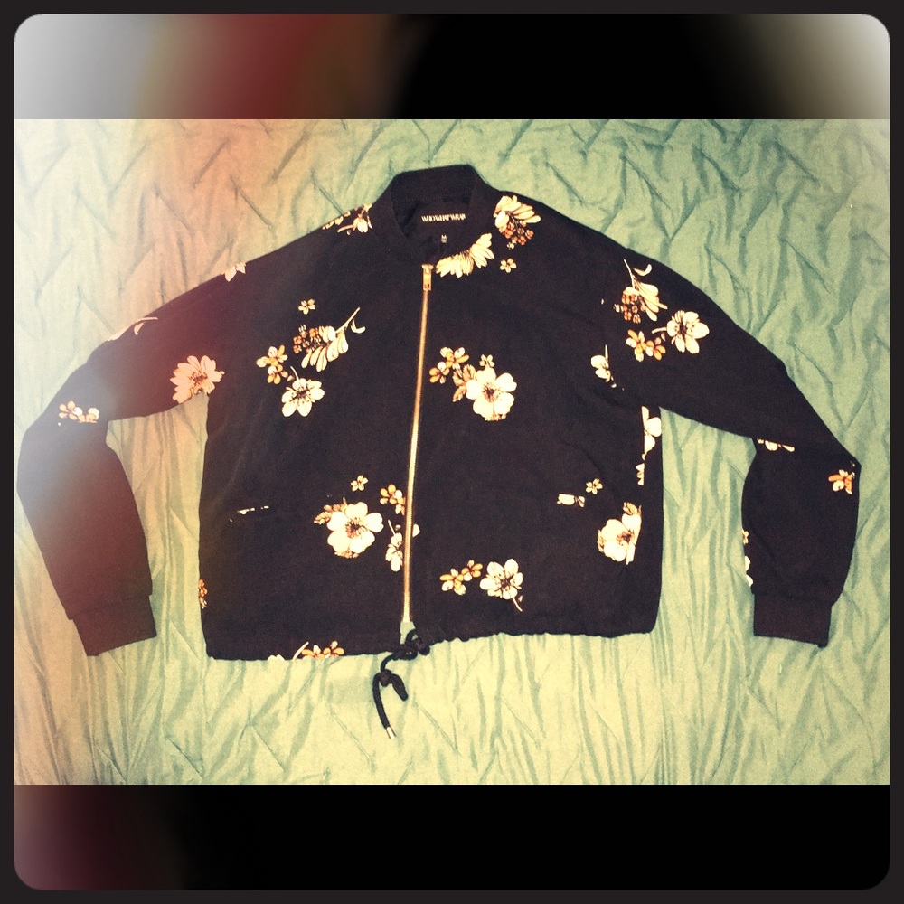 Who What Wear Floral Bomber